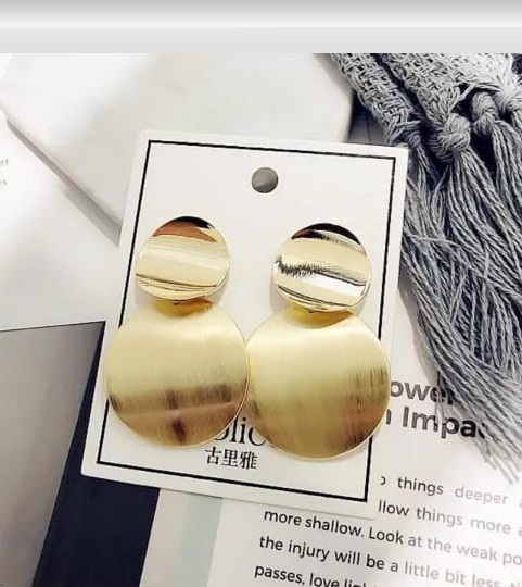 Double Circle Earring